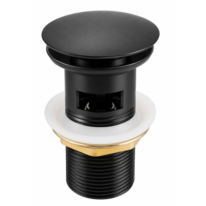 Brass Pop Up Waste with Overflow