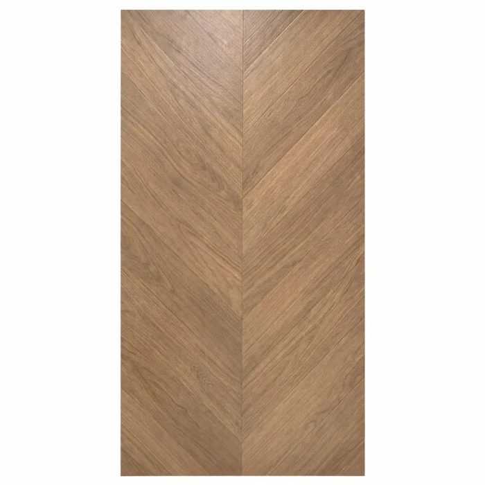 Regio Oak Chevron Artisan Porcelain Tile 600 by 1200