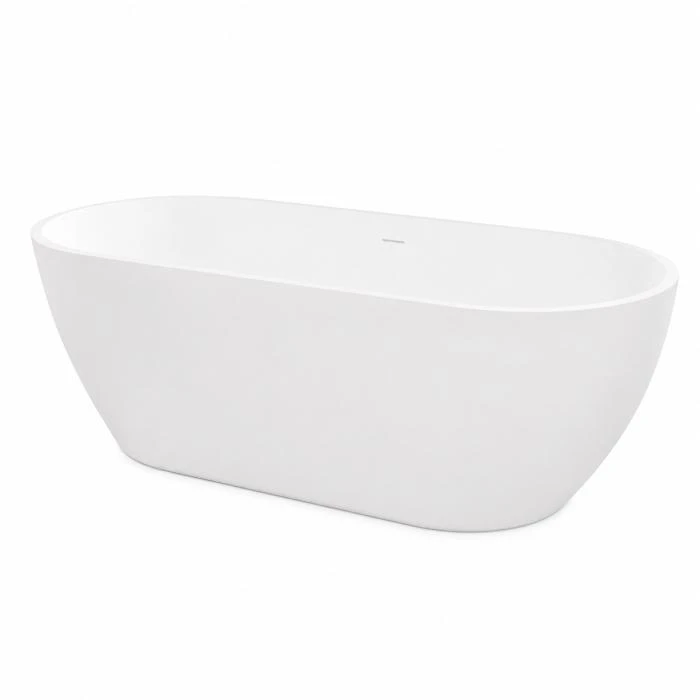 Regio Nova Freestanding Egg Shape Luxury Acrylic Deep Soaking Bathtub Collection Series