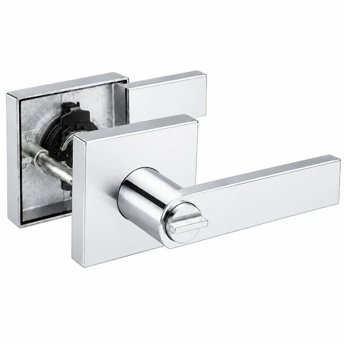 Regio Square Privacy Lever Door Handle