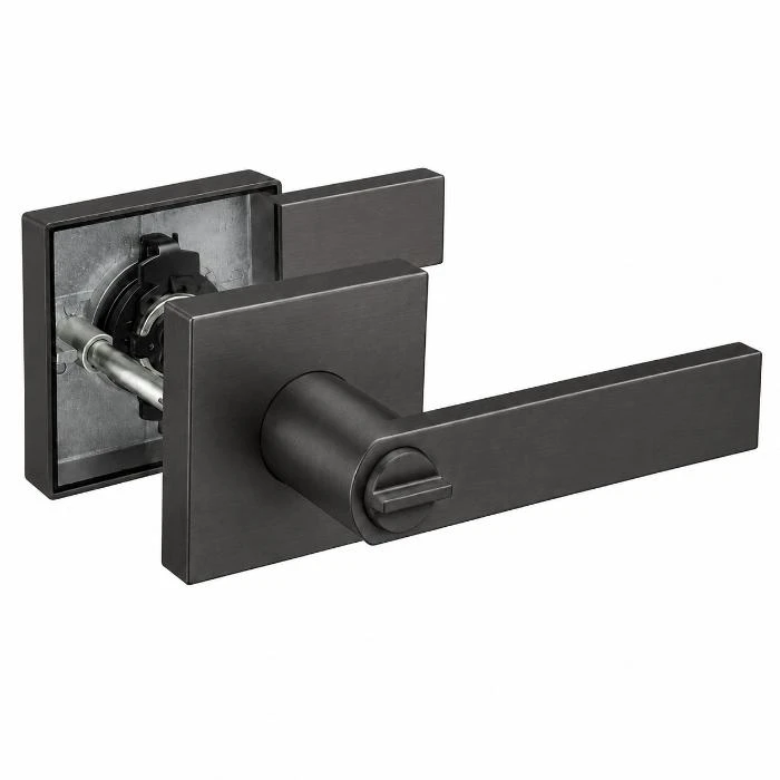 Regio Square Privacy Lever Door Handle