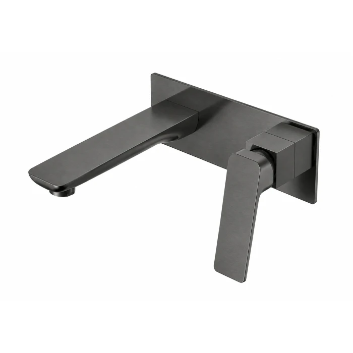 Regio Minerva Series Square Wall Mixer with Spout